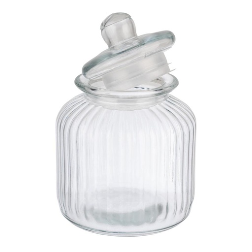 [00068891] APS BONBONNIERE / BOCAL VERRE 17XH24.5CM - 3.0L - COUVERCLE A/JOINT POLYETHYLENE - 82268