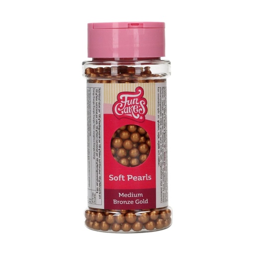 [00068961] FunCakes Soft Pearls Medium Bronze Gold 60 g