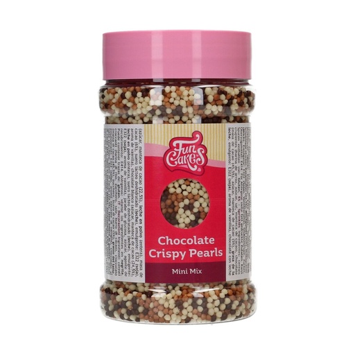 [00068963] FunCakes Mini Perles Croustillantes Chocolat Mix 175g
