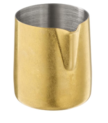 [00068991] APS "FLOW" ROOMKOM/JUSKOMVINTAGE GOUD 18/8 6XH6.5CM - 0.15L - 10306