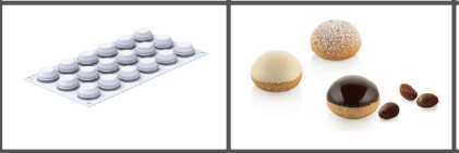 [00069075] SILIKOMART VORM BIGNÈ PERFETTO 14 - ø35 H 20 MM - 18 VORMEN VAN 14ML