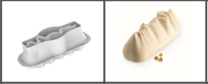 [00069079] SILIKOMART MOULE BUCHE SLOPE 1050 - 250X80 H 80 MM - 1050ML