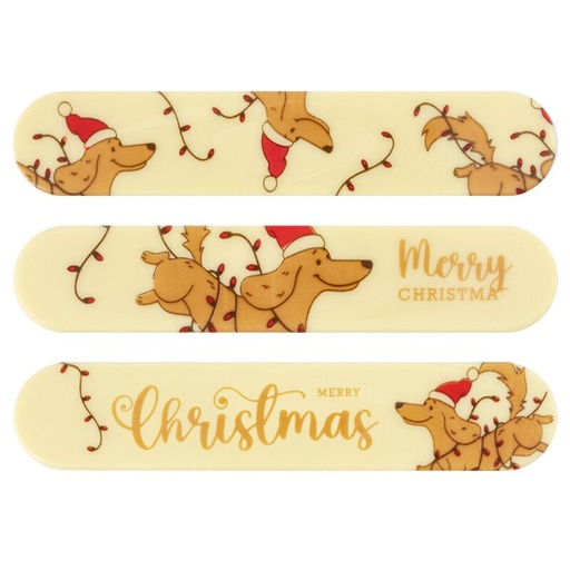 [00070310] 2015774 Eclair Merry Christmas 15x3 cm 35pcs ***S/CDE***