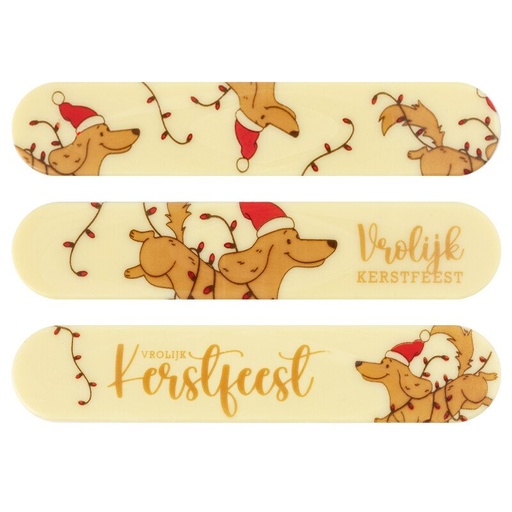 [00070311] 2015775 Eclair Vrolijk Kerstfeest 15x3 cm 35pcs ***S/CDE***