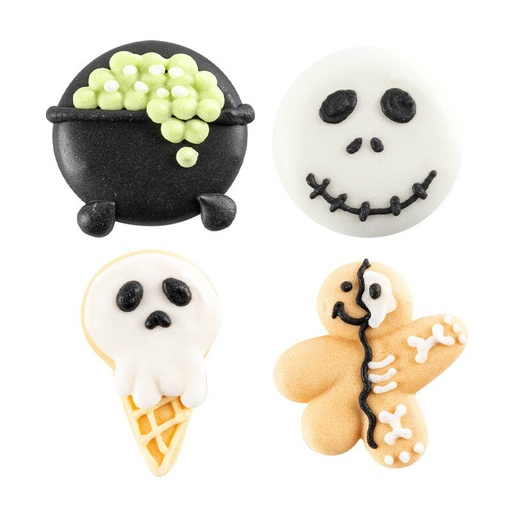 [00070316] 1091021 Halloween faces 3 cm 96pcs ***ON/ORDER***