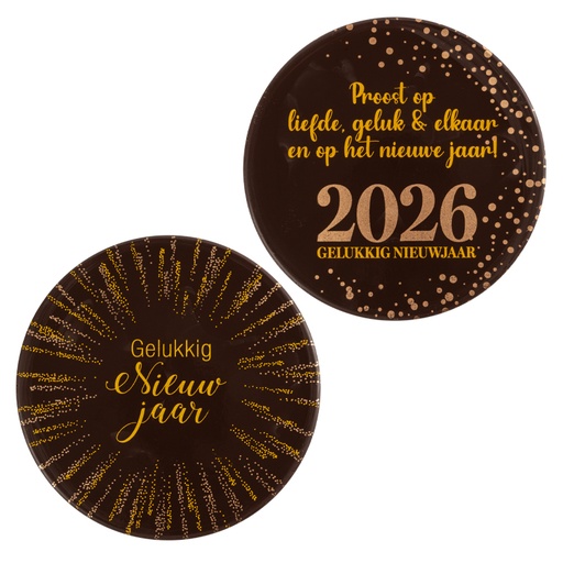 [00070332] 2015614 Lettre du Nouvel An Gelukkig Nieuwjaar 2026 12 cm 10pcs ***S/CDE***