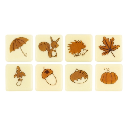 [00070341] 2014318 Plaquette Automne 2,5 cm 200pcs ***S/CDE***