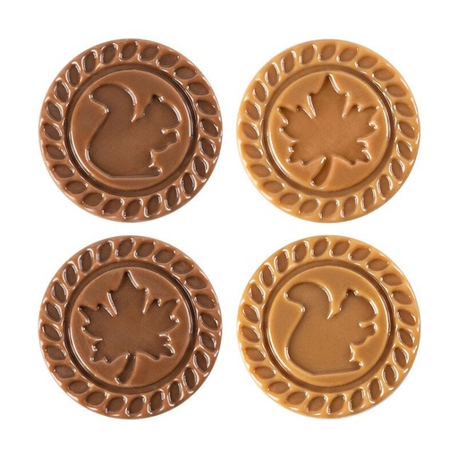 [00070361] 2015417 Round autumn 3,8 cm 120pcs ***ON/ORDER***