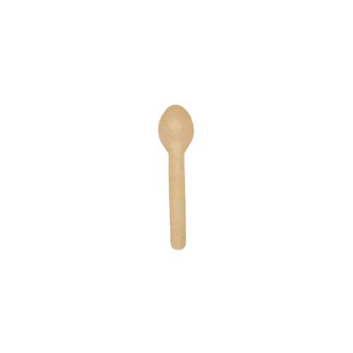 [53533100] KRAFT CARDBOARD SPOON 130 MM 500 PIECES