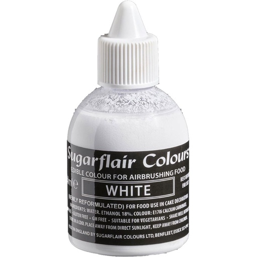 [00070714] White Airbrush Colorant Alcohol-Based  60 ml