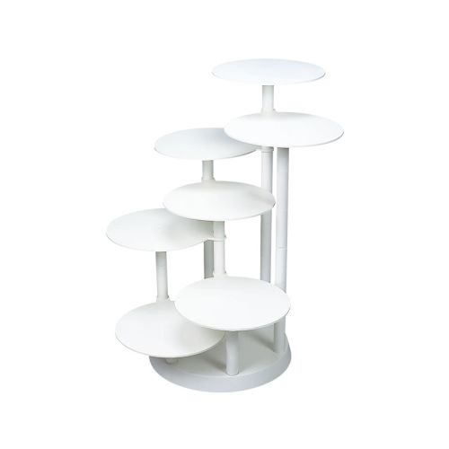[08039210] 30010 PRÉSENTOIR PLASTIQUE PCES MONTEE 7 ETAGES 28CM H75CM