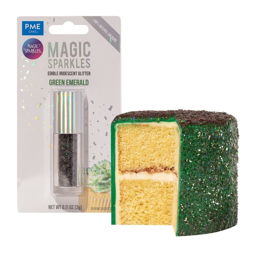 [00070750] PME Magic Sparkles  Green Emerald 3gr