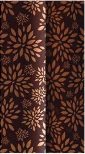 [00070771] 092114 PCB TRANSFER SHEET BRONZE BOUQUET 265X125MM 20 PCS