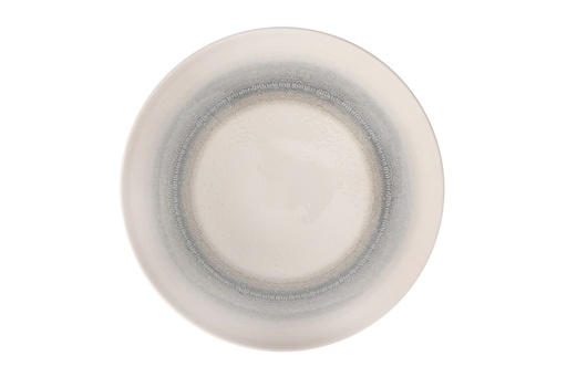 [00070942] PIOLI NEPTUNE ASSIETTE CREUSE 25CM BLANC/BLEU PORCELAINE - NE17AP25