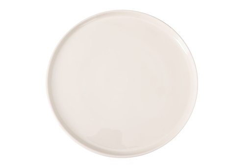 [00070950] PIOLI PLANO ASSIETTE 21CM BLANCHE PORCELAINE PETIT BORD DROIT - PL18AP21