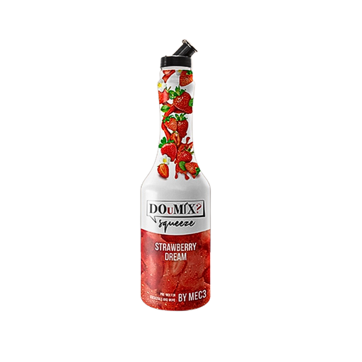 [00070997] DOUMIX SQUEEZE "PRESSED FRUITS" STRAWBERRY 1L