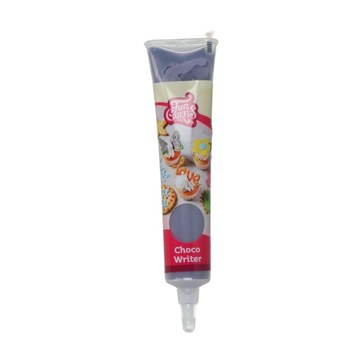 [00071153] FUNCAKES CHOCO WRITING PEN PURPLE 25G