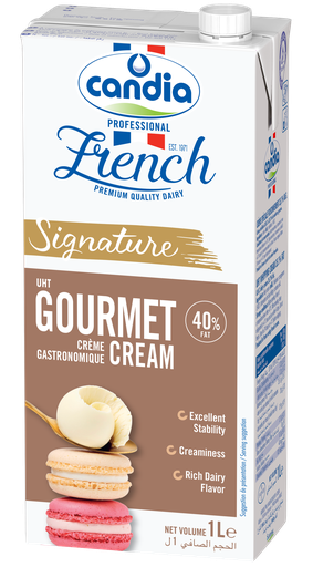 [00071596] CANDIA 222110002 CREME FRAICHE GOURMET 40% UHT 1L