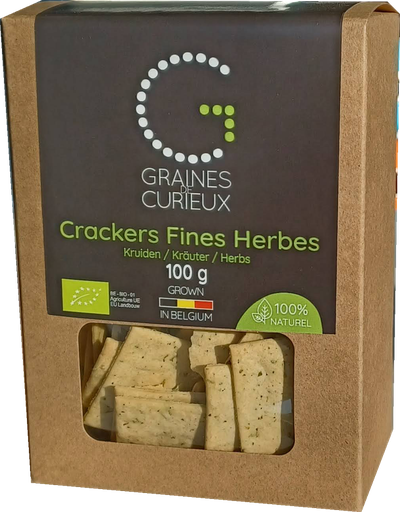 [00071615] BIO KRUIDEN CRACKERS 100GR