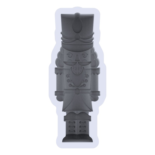 [00071664] MOULE SILIKOMART NUTCRACKER BUCHE 1000 253 x 90MM HT 75 MM