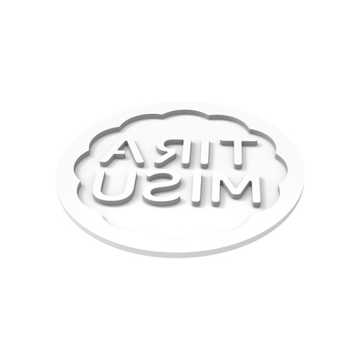 [00071671] SILIKOMART VORM MINI TIRAMISU DECOR MAT TD16 ø60 H 2MM SET VAN 6