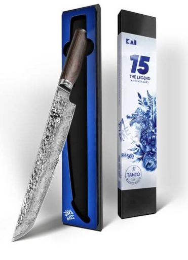[00073134] KAI SPECIALE EDITIE "TANTO THE LEGEND 15 ANNIVERSARY" SHUN PREMIER TIM MALZER 25CM