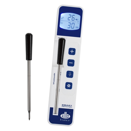 [00073202] ALLA BLUETOOTH THERMOMETER ROESTVRIJSTALEN SONDE 304/150 MM VAN -20° TOT +300°