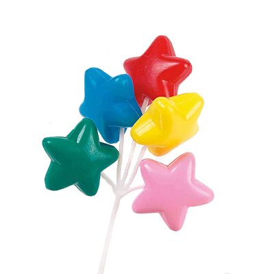 [60228584] *FF*1080302 STAR-SHAPED PLASTIC BALLOON 17CM