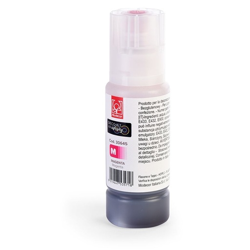 [00073697] ENCRE ROUGE/MAGENTA 70ML POUR IMPRIMANTE ALIMENTAIRE  