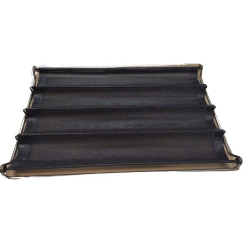 [51311510] FILET DE CUISSON FIBERMAX 60X40 TOILE SOUPLE AMOVIBLE EN FIBRE DE VERRE 4 BAGUETTES DE 60CM