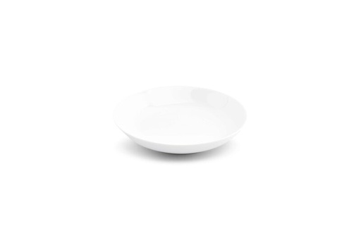 [60252020] BONBISTRO BASIC ASSIETTE 1ER PRIX COUPE CREUSE 21XH4CM PORCELAINE BLANCHE   - 750764