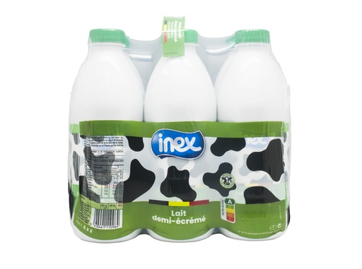 [00074225] INEX 6012 HALFVOLLE UHT-MELK PET 6 x 1L