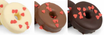 [00074667] ASSORTIMENT MARSHMALLOW DONUTS MET HARTDECORATIE – 4 STUKS