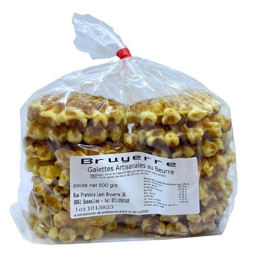 [00074679] *NEW* GALETTES ARTISANALES AU BEURRE GF 6X500GR