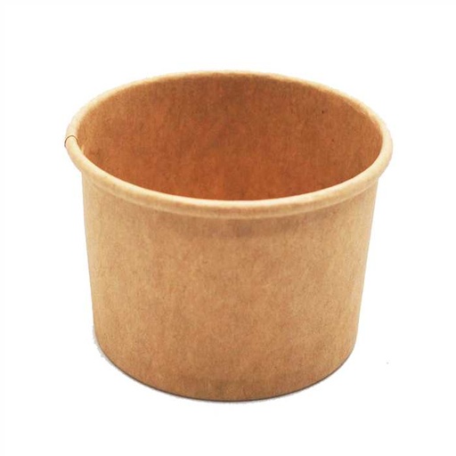 [00074739] POT EN CARTON KRAFT 75ML PAQUET DE 50PCS **SANS COUVERCLE**