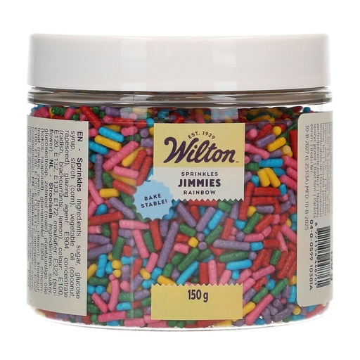 [00074844] WILTON RAINBOW JIMMIES SPRINKLES 150GR