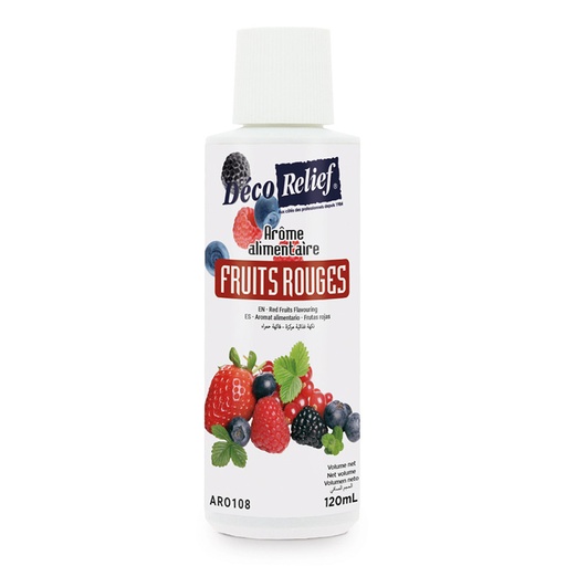 [00075340] AROMES DECORELIEF 120ML FRUITS ROUGES