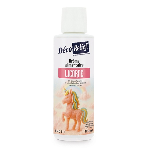 [00075342] AROMES DECORELIEF 120ML LICORNE-BONBON