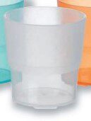 [60251328] VERRE GOBELET POLY 20CL TRANSPARENT