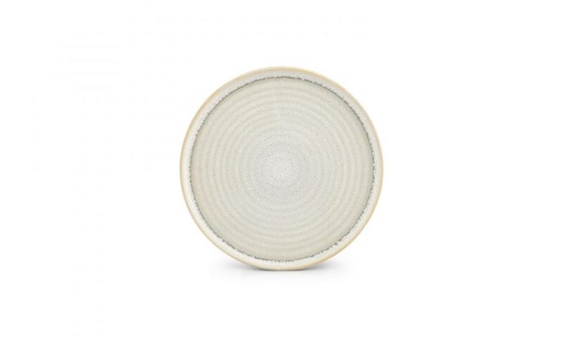 [60252133] S&P BEIGE STONEWARE CAMEO PLATE 21.5XH2CM - 804215