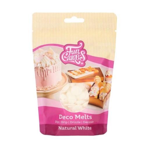 [08053425] FUNCAKES DECO MELT BLANC 1KG