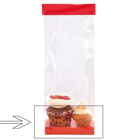 [60700779] SOCLE N°4 ROUGE LAQUE POUR FOND SACHET 12X7X1,8CM 100PCS