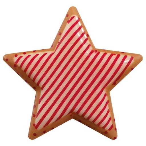 [08057292] 065111 PCB ETOILES CB GRAPHIQUE 2 DESIGNS 4,5X4,3CM 96PCES ***S/CD***