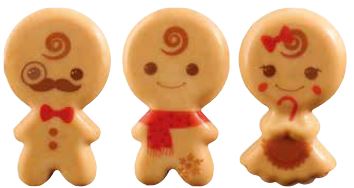 [08056633] 060256 PCB CBC KOEKJES IN DE FAMILIE 4 ONTWERPEN 4,3X2,6 CM 128 STUKS ***S/CD***