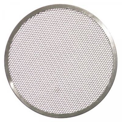 [55079475] GI-METAL RONDE ALUMINIUM PIZZAGRILL/GEPERFOREERDE BODEM 40 CM