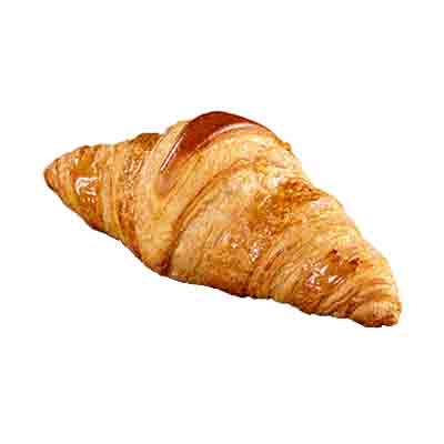 [02040400] RMM 75871 STRAIGHT CROISSANT AOP BUTTER 27% RAW 160X65GR