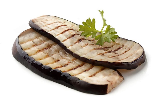 [02100188] AUBERGINE ROOSTERD IN SNEDEN PINGUÏN 1KG = ZAK