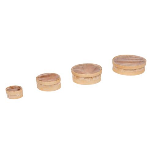 [24503960] COCOTTES + WOODEN CELLULOSE LID DIAM 8XHT5CM220ML --CARTON OF 200 PCES