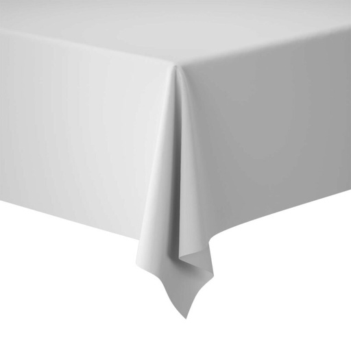 [70407926] DUNI DUNICEL WHITE TABLECLOTH 1.18M X 10M