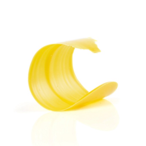 [08054006] 1034385 BOUCLE VAGUE JAUNE CHOCOLAT  35MM 21 PCES***S/CD***